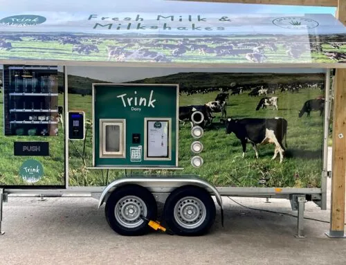 Milk and Milkshake Vending Machine